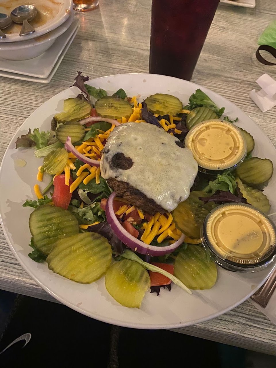 Lagoon's Bacon Cheese Burger Salad